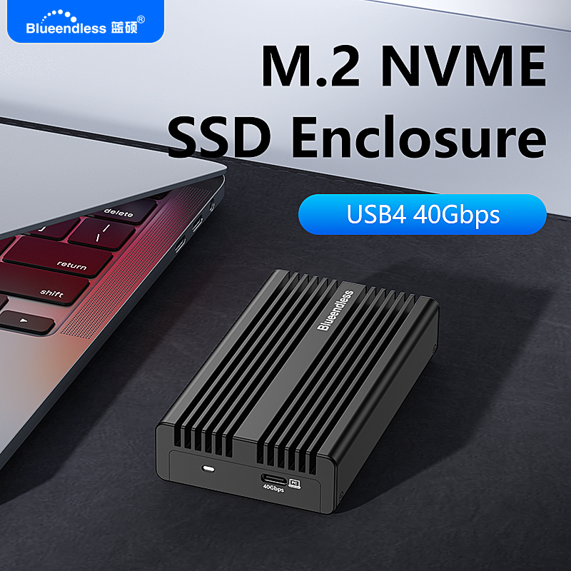 Usb4 40Gbps External Ssd 8Tb - Blueendless 40Gbps NVMe SSD Enclosure USB4.0