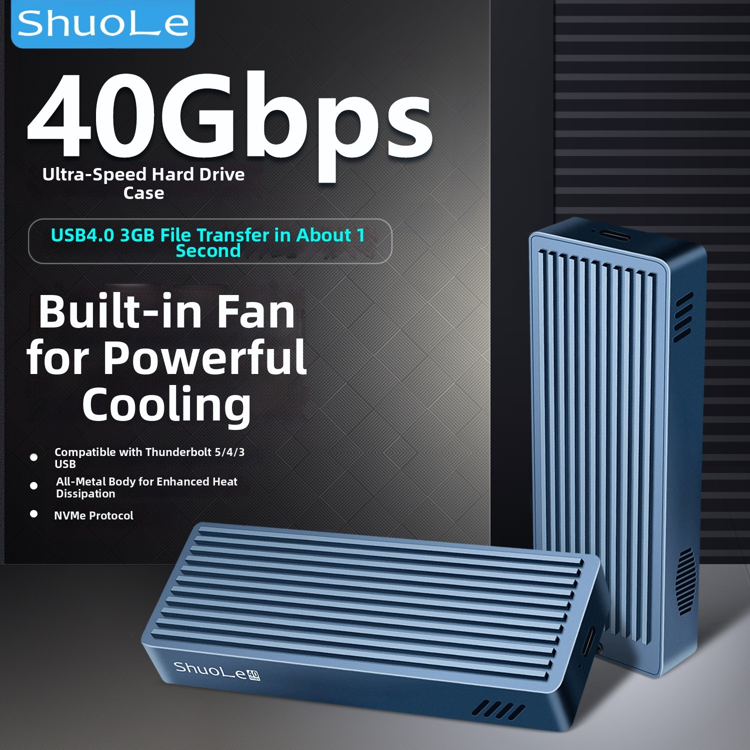 40Gbps USB 4.0 M.2 NVMe SSD En - огляд і ціна Usb4 40Gbps External Ssd 8Tb