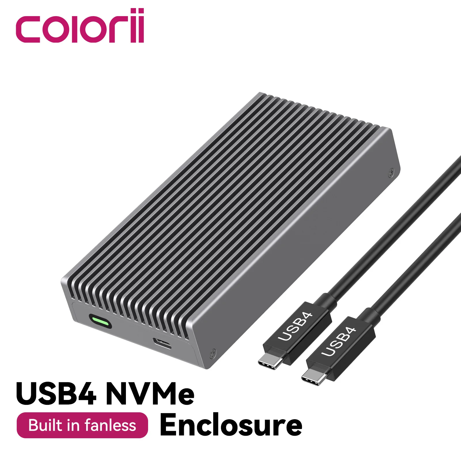 40Gbps USB4 M.2 NVMe SSD Enclo - огляд і ціна Usb4 40Gbps External Ssd 8Tb