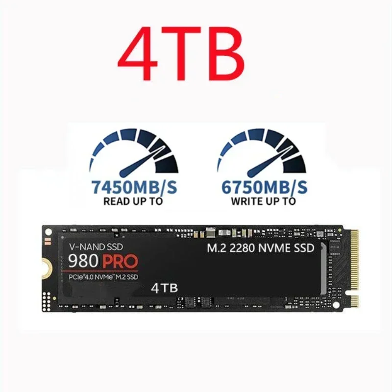 Original 980 PRO M.2 2280 NVMe - огляд і ціна Pcie 4.0 4Tb 2280 Ssd 7450Mbps