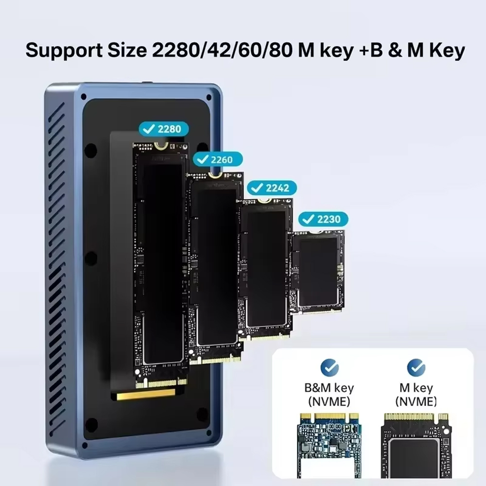 ACASIS 40Gbps M.2 NVMe SSD Enc - огляд і ціна 8Tb M2 Nvme Ssd