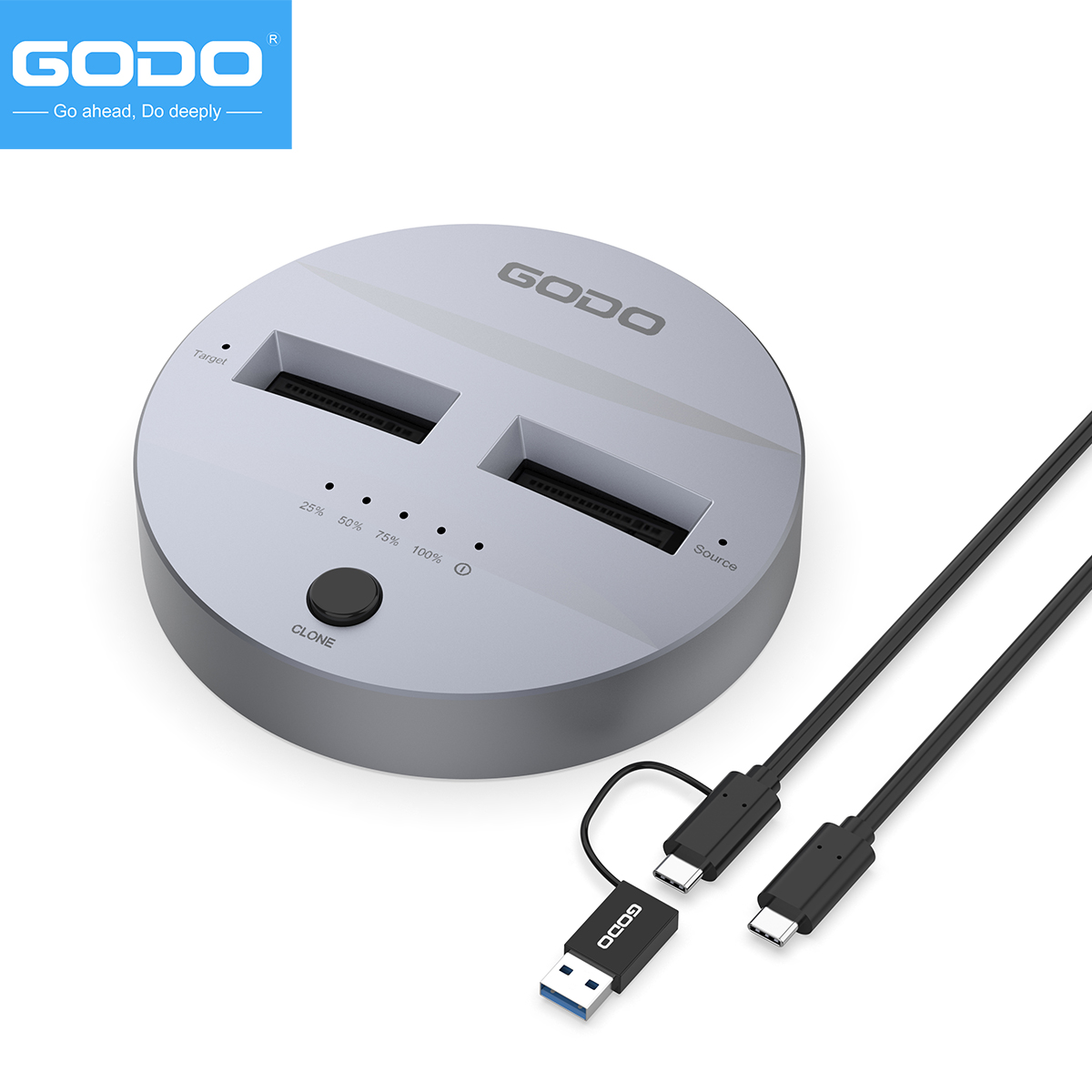 GODO NVMe/SATA M.2 Duplicator  - огляд і ціна 8Tb M2 Nvme Ssd