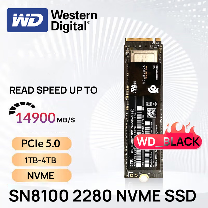 Western Digital PCIe 5.0 New S - огляд і ціна Nvme Pcie 5.0 Ssd 4Tb
