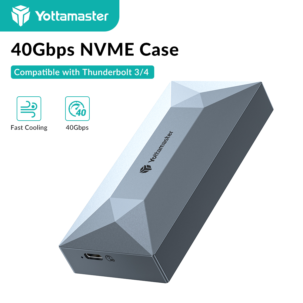 Yottamaster 40Gbps NVMe SSD En - огляд і ціна Thunderbolt 4 External Ssd 4Tb