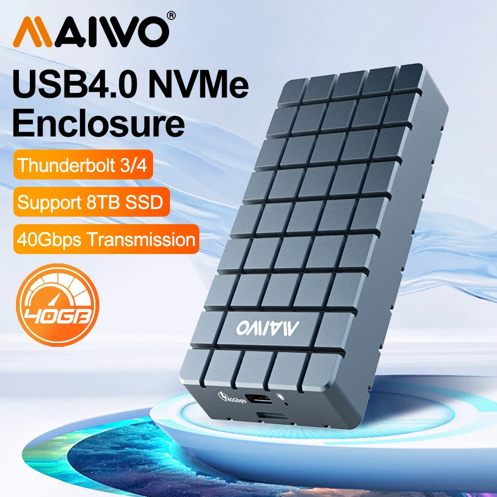 MAIWO USB 4.0 40Gbps M.2 NVMe  - огляд і ціна Usb4 40Gbps External Ssd 8Tb